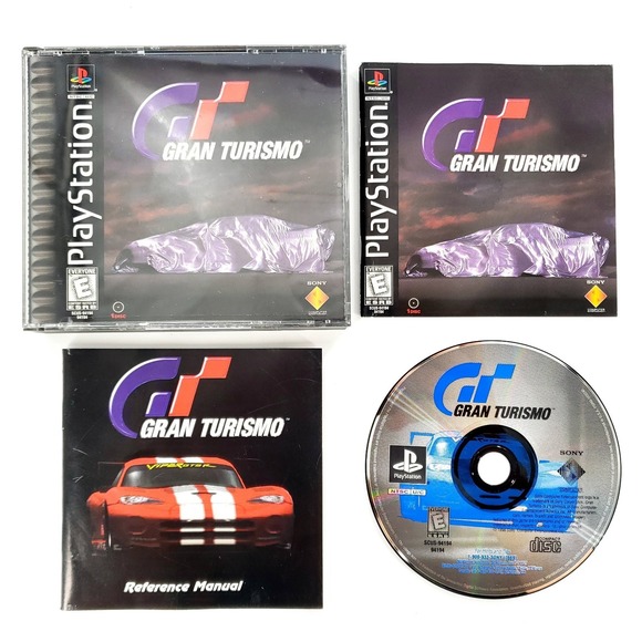 Other - Gran Turismo (Sony PlayStation 1, 1998) Complete Black Label Tested & Works